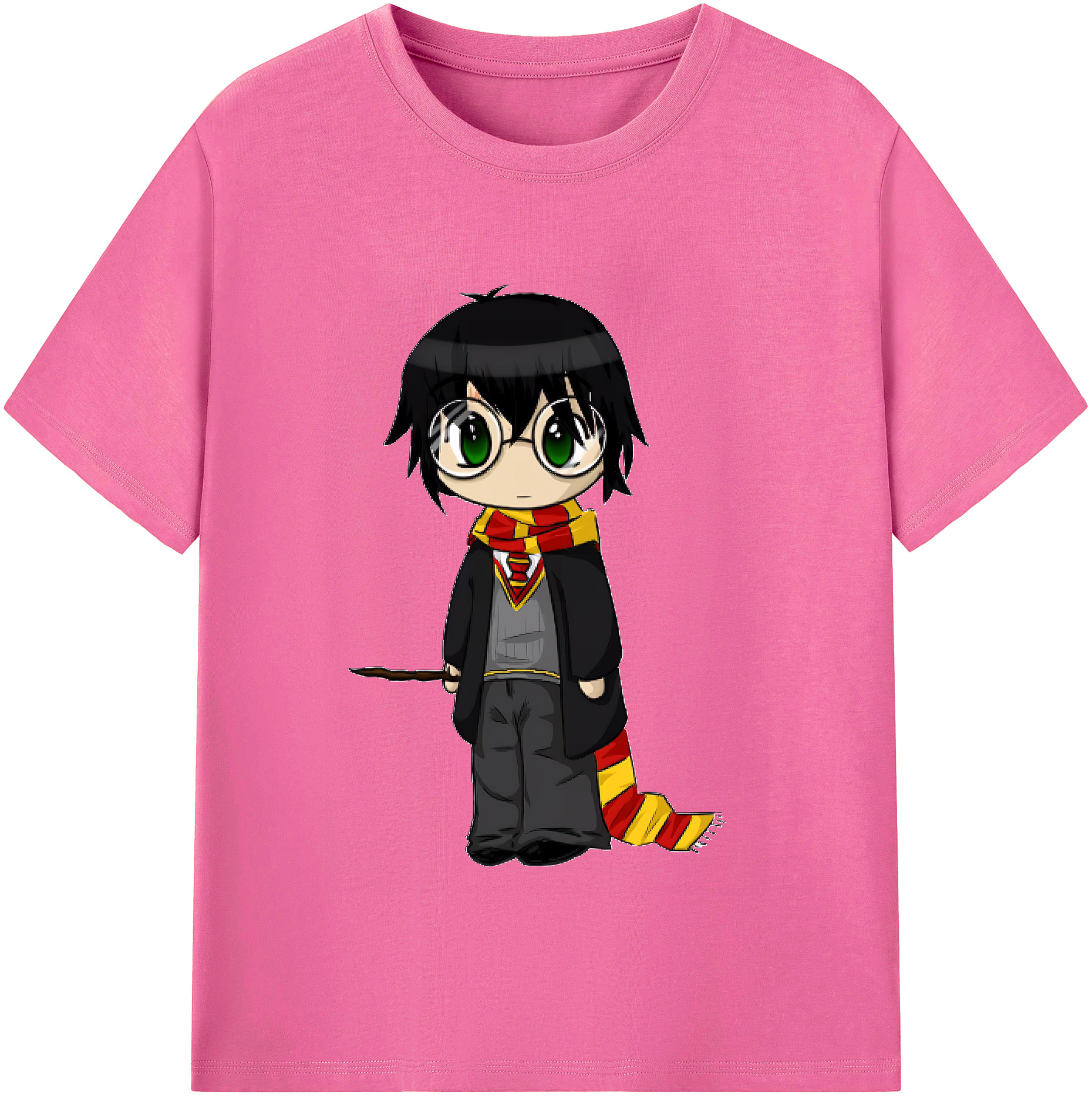 （画像用） Harry Potter ハリー・ポッターシリーズ レディースカジュアルプリントTシャツ（綿100％）